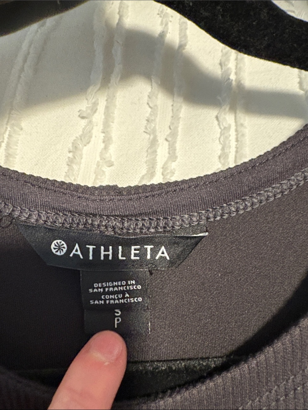 Athleta Black Sleeveless Ribbed Midi Dress - Picture 5 of 9